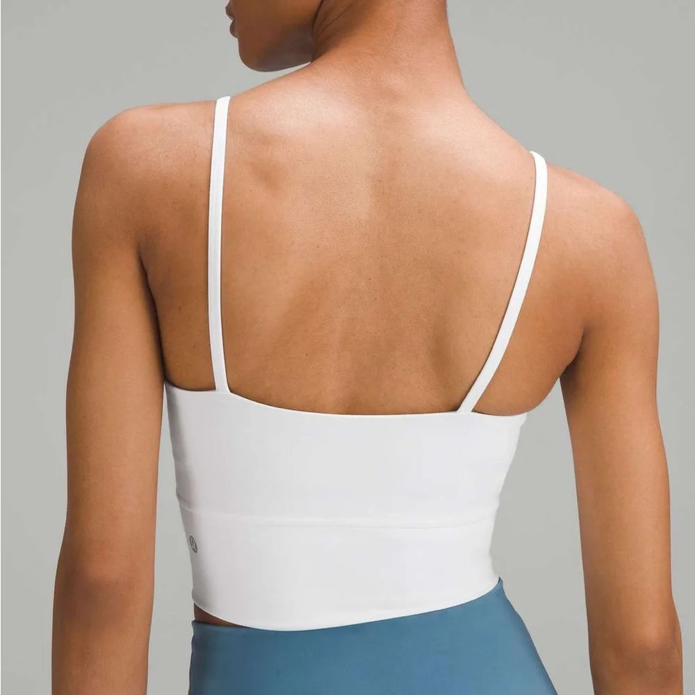 🆕🤍 Lululemon Wunder Train Strappy Tank - White - Picture 11 of 11